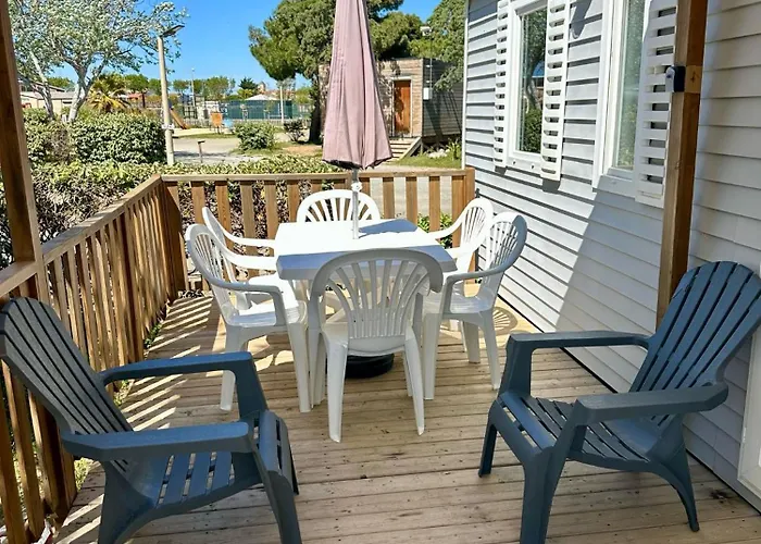 Camping Mobil Le Soleil,3ch,6pers Port-la-Nouvelle