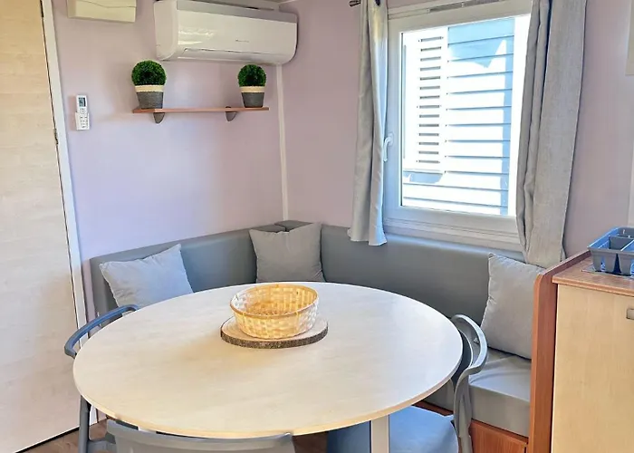Camping Mobil Le Soleil,3ch,6pers Port-la-Nouvelle